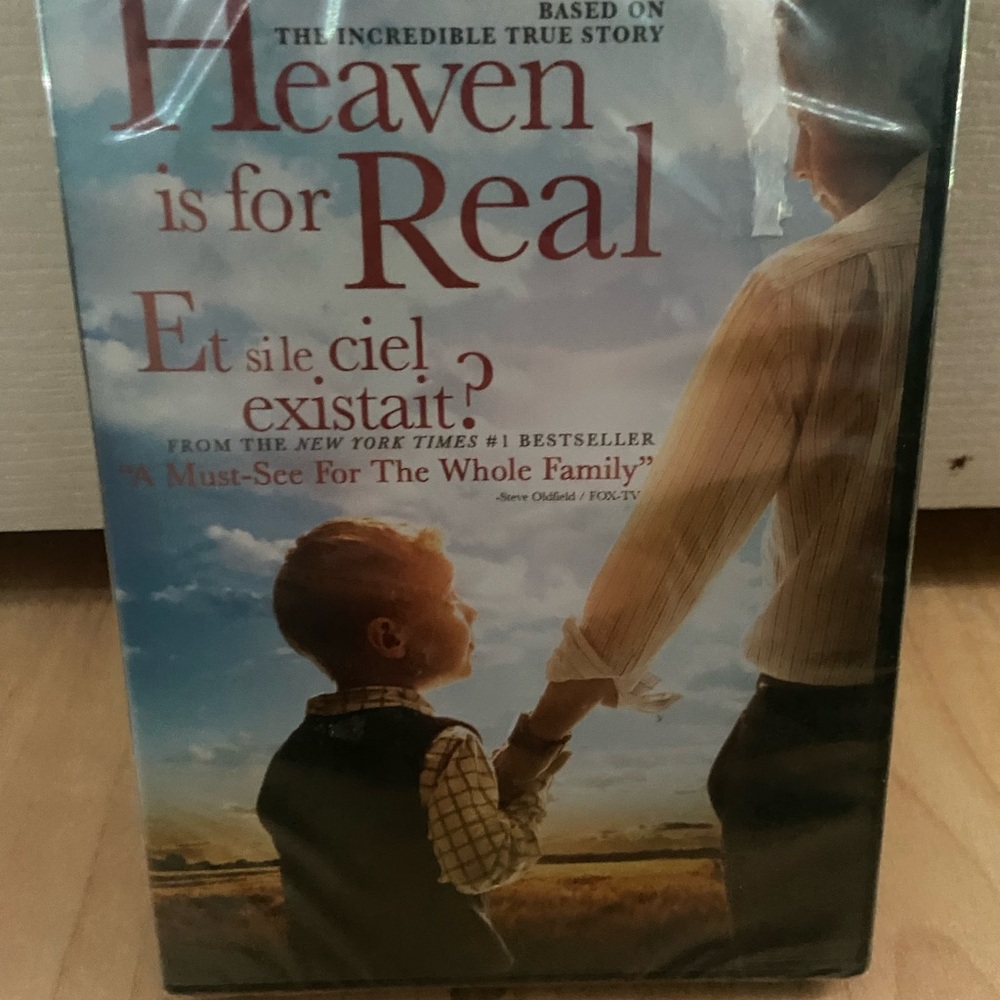☾.݁ᛪ༙ Heaven is for Real DVD